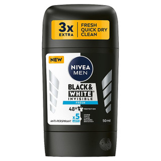 مام استیک مردانه Black & White Fresh حجم 50 میل